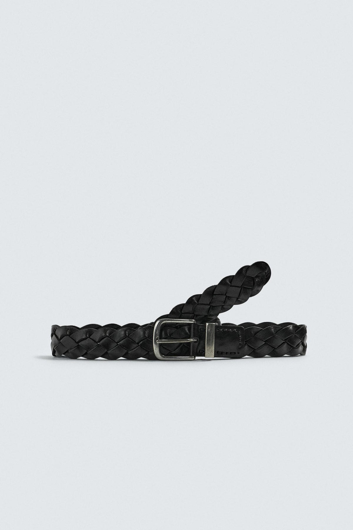 BRAIDED LEATHER BELT - Image 2