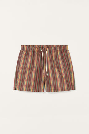 STRIPED LIMITED EDITION MID-LENGTH SWIMMING TRUNKS - Image 3