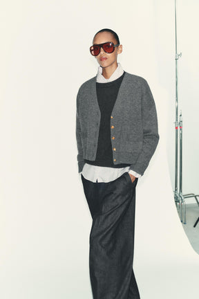 100% WOOL JACKET WITH GOLD BUTTONS - Image 5