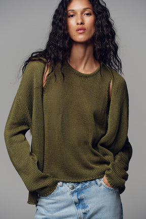 100% COTTON KNIT TOP - Image 2