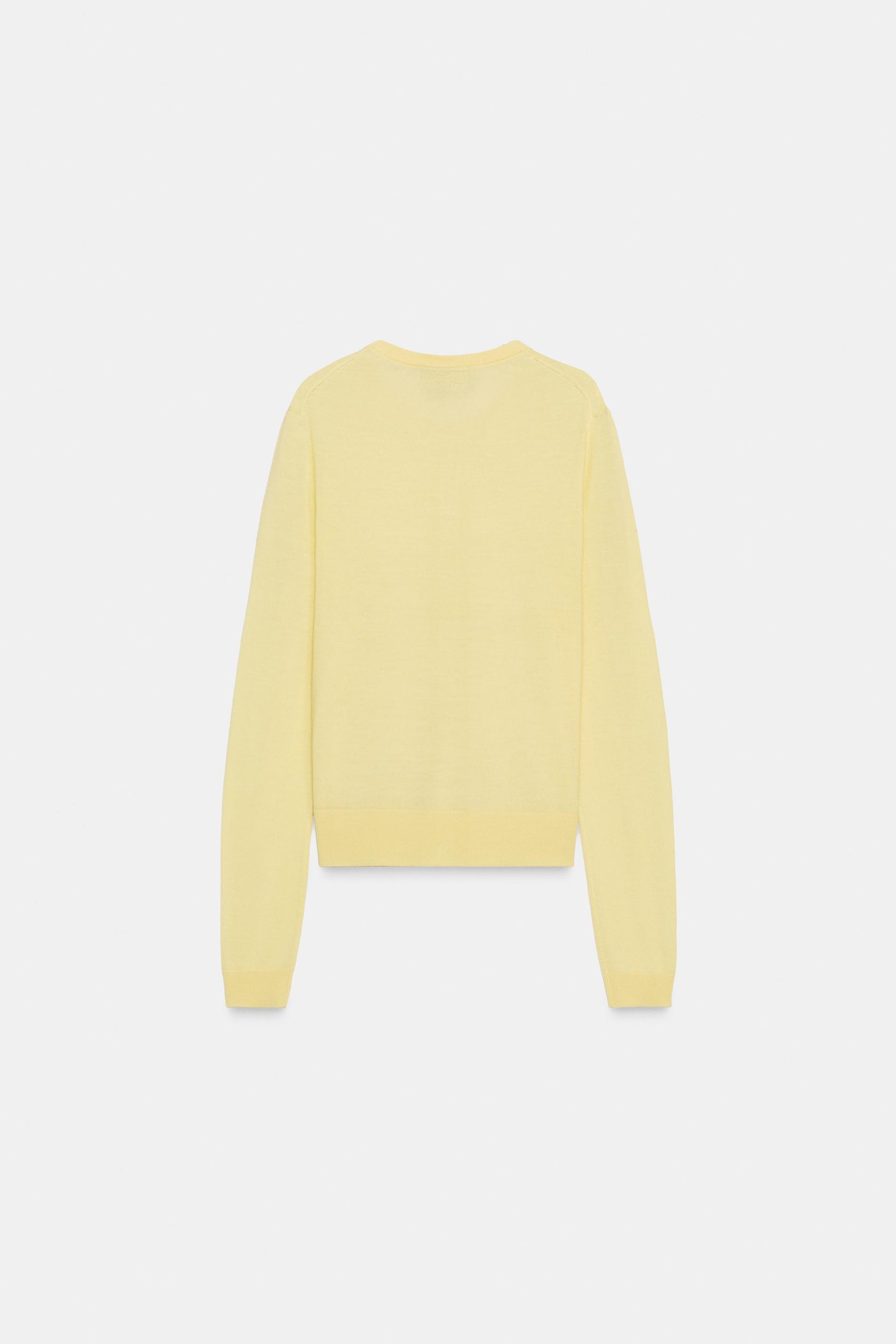 100% WOOL CARDIGAN - Image 1