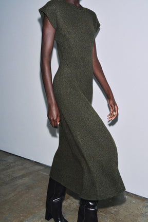 LONG KNIT DRESS - Image 2