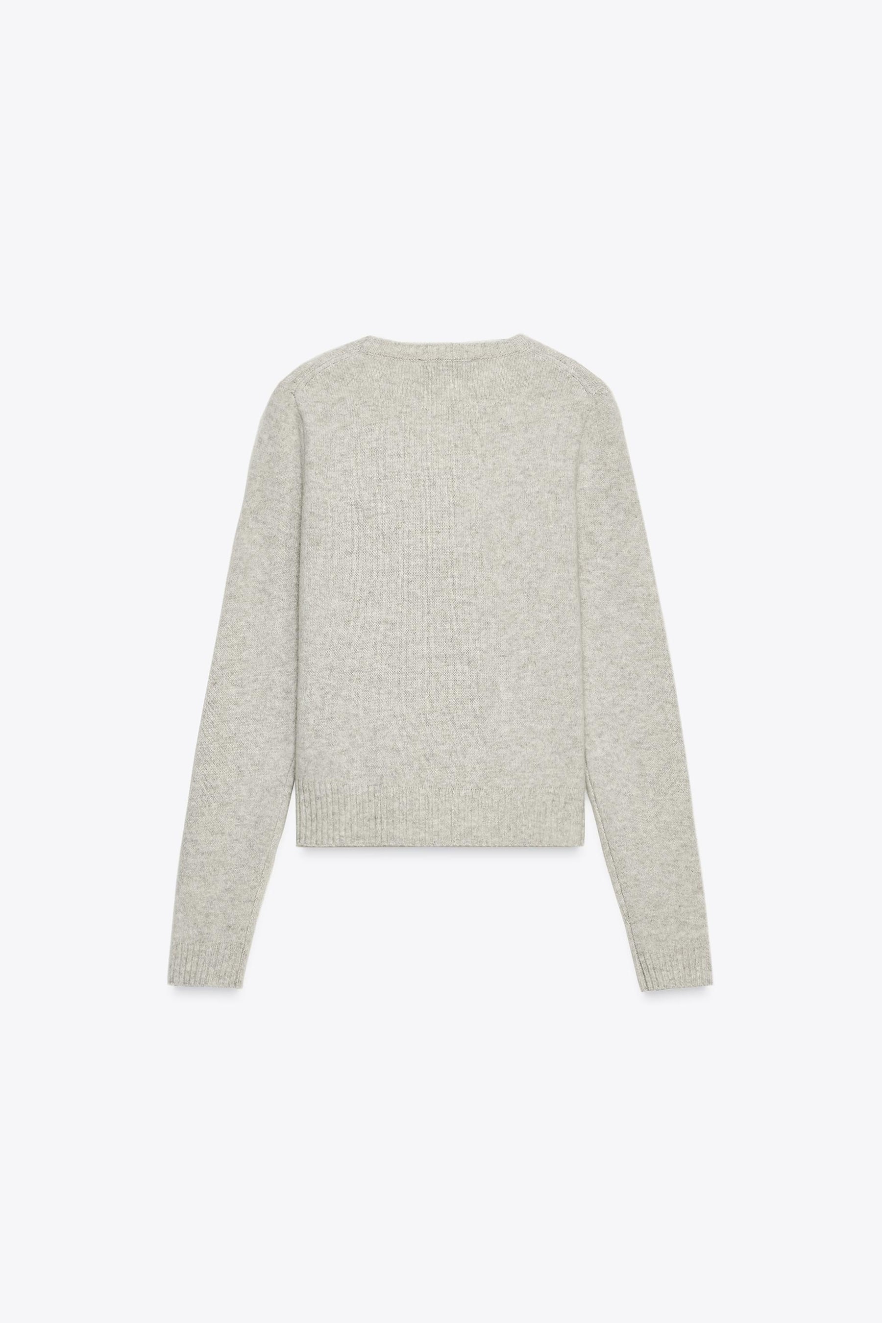 100% WOOL LONG SLEEVE JUMPER - Image 5