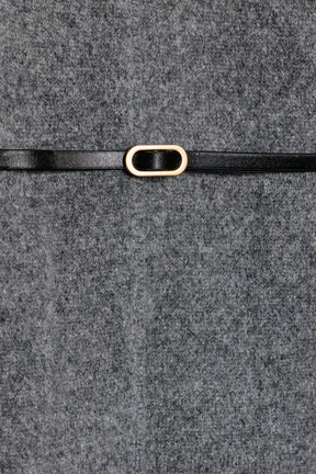 Belted Wool Cardigan