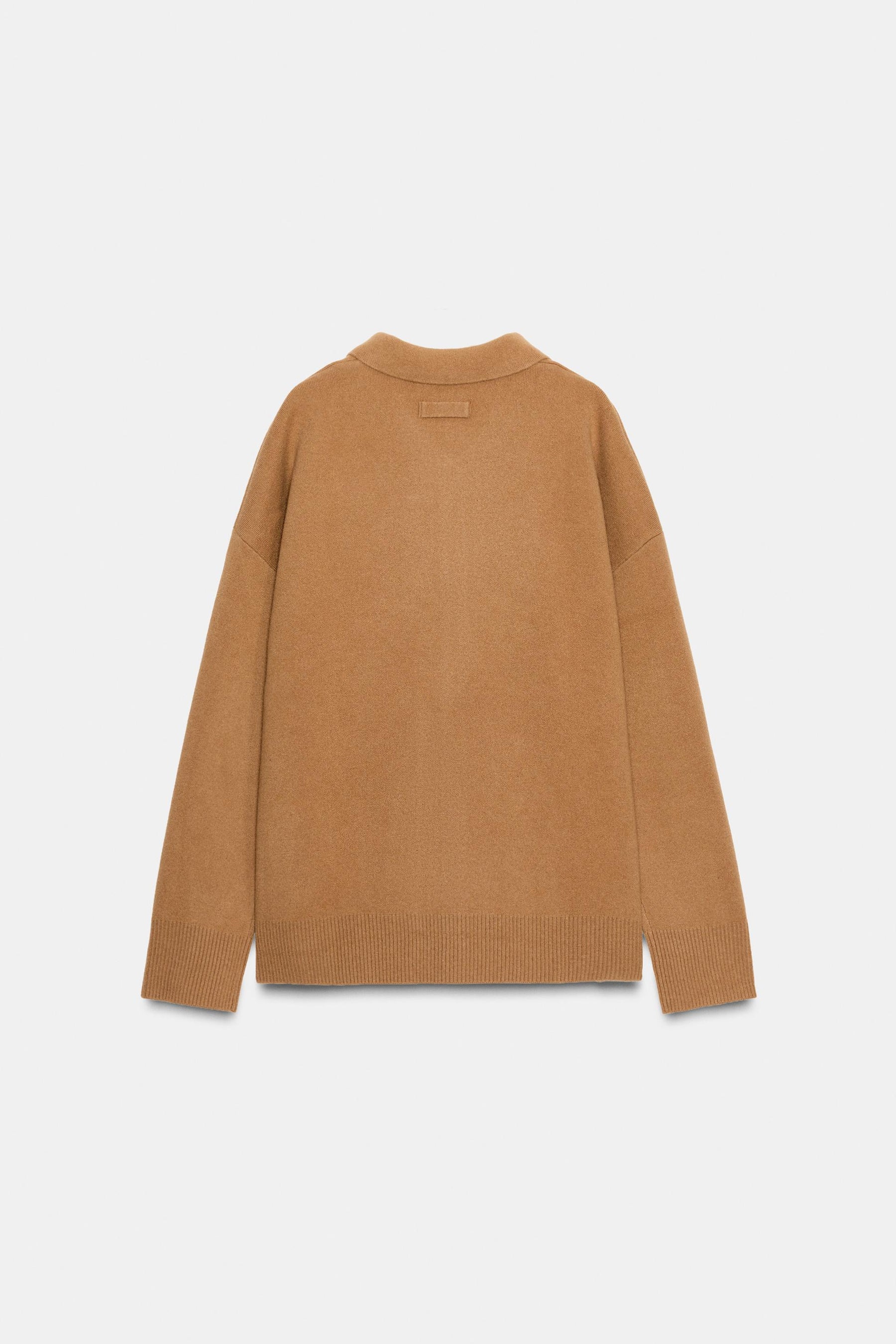 Oversized Wool Blend Jacket