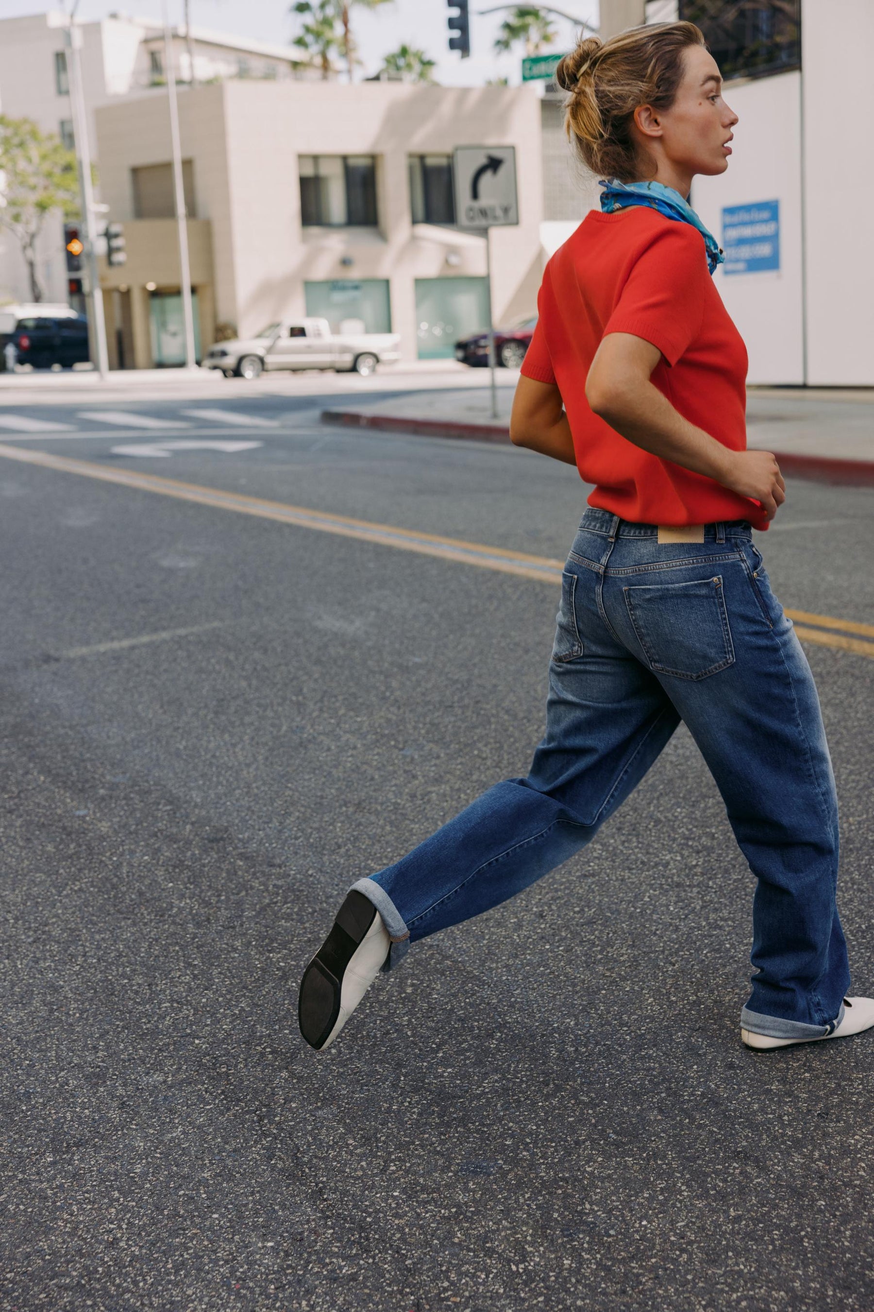 PLAIN KNIT SHORT SLEEVE JUMPER - Image 3