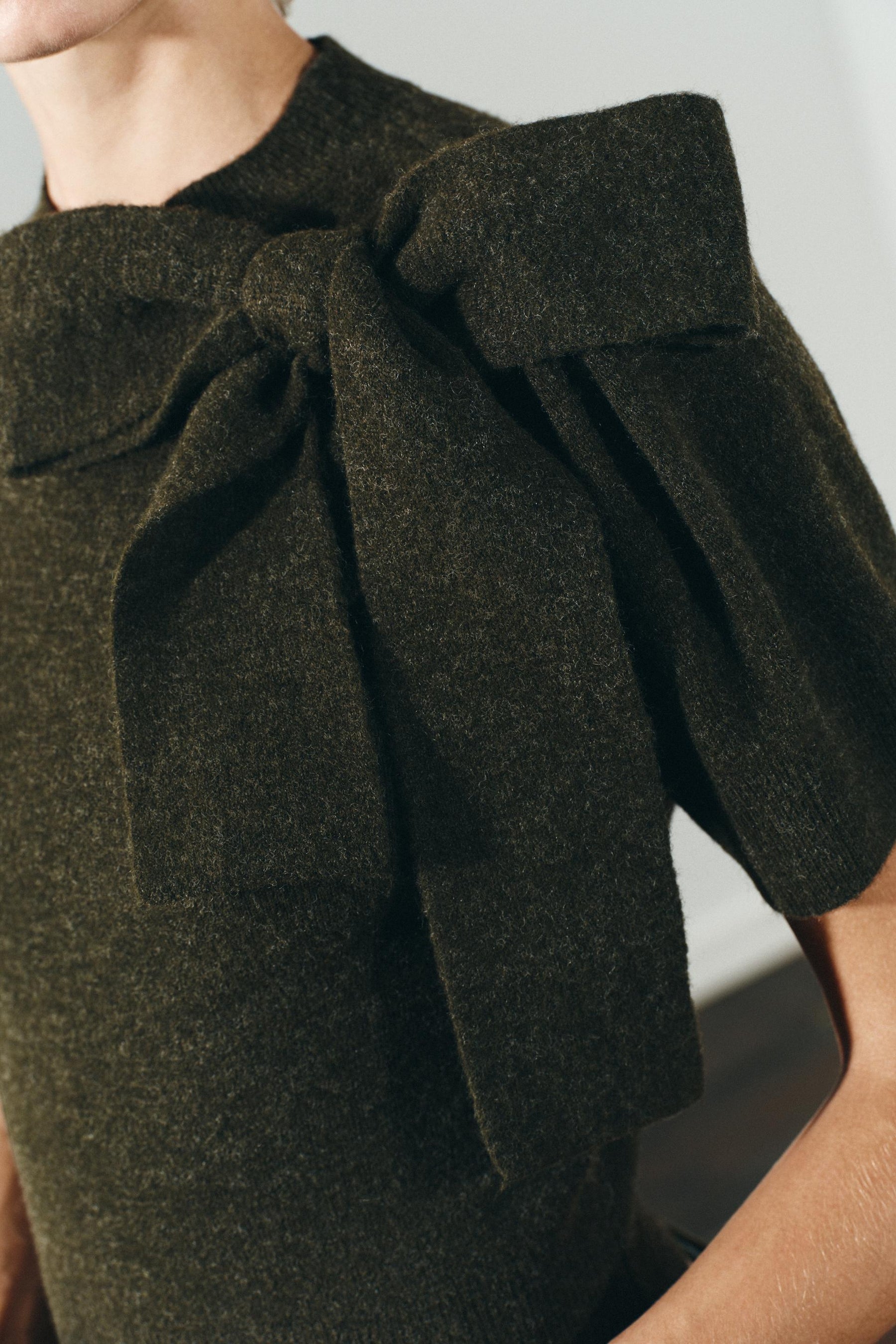 Short Sleeve Knit Jumper