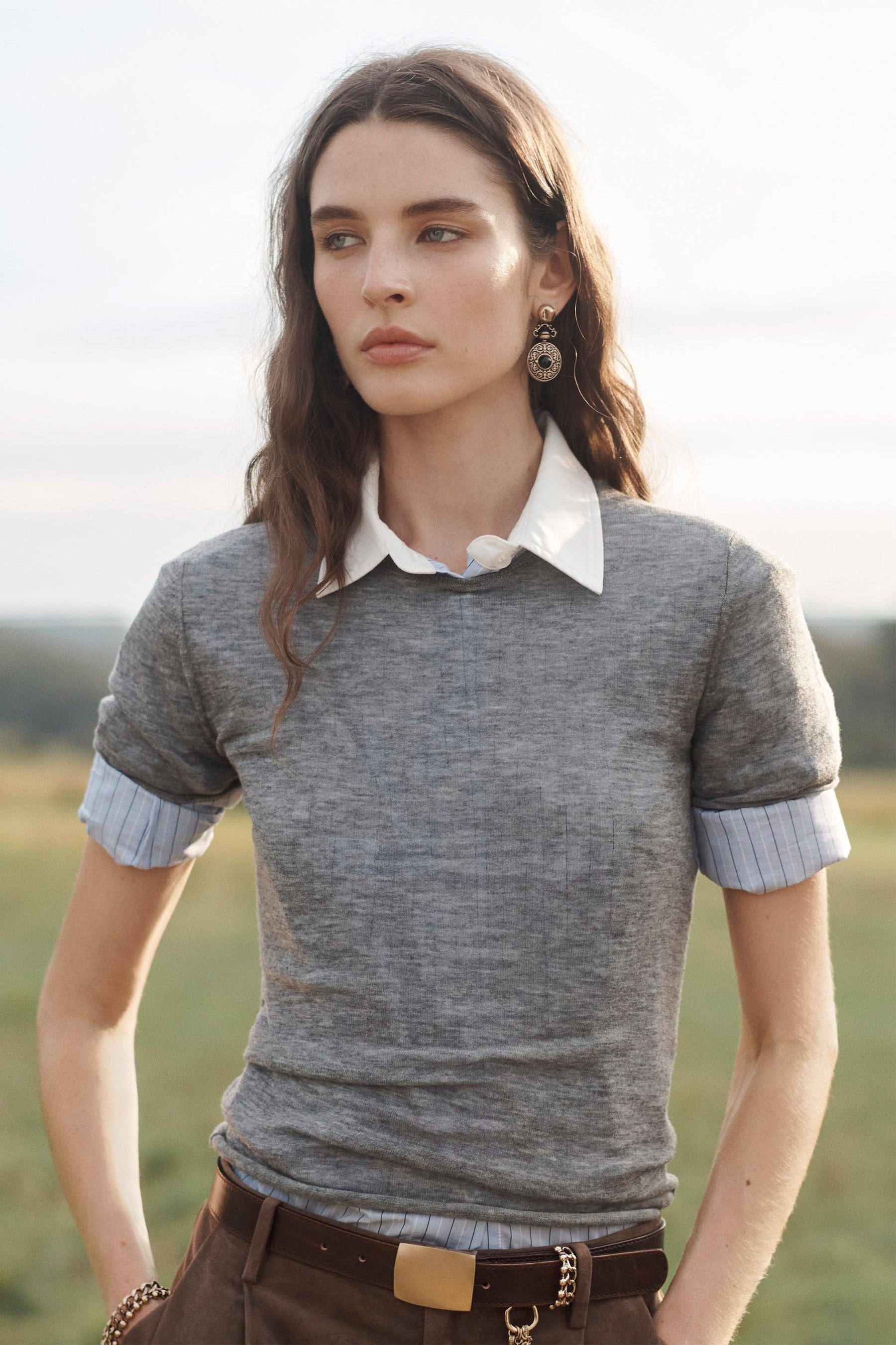 100% WOOL KNIT TOP LIMITED EDITION - Image 2