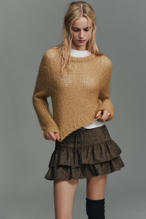 BRUSHED EFFECT KNIT JUMPER - Image 2