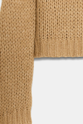 BRUSHED EFFECT KNIT JUMPER - Image 5