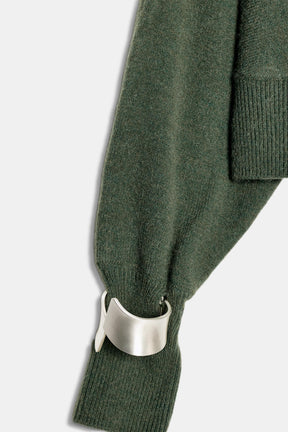 Asymmetric Knit Jumper