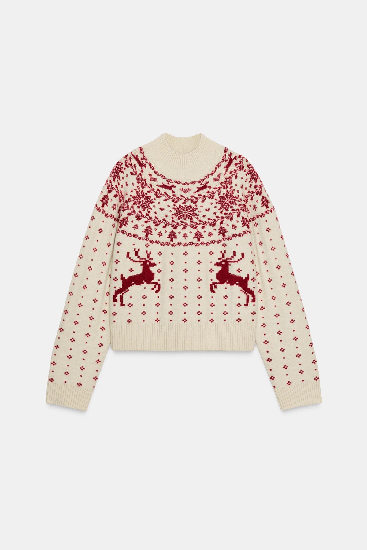 Jacquard Knit Jumper