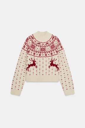 Jacquard Knit Jumper