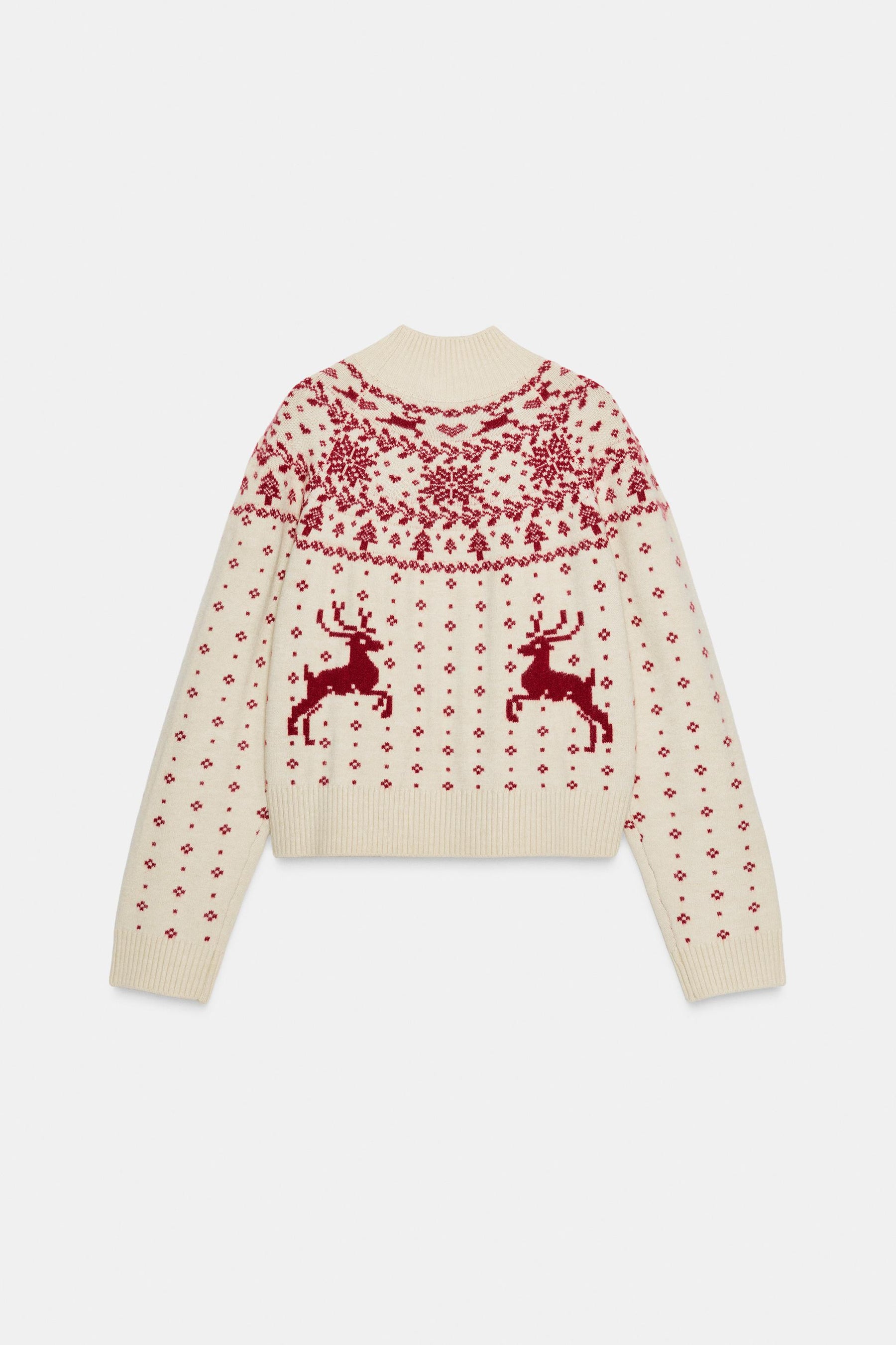 Jacquard Knit Jumper