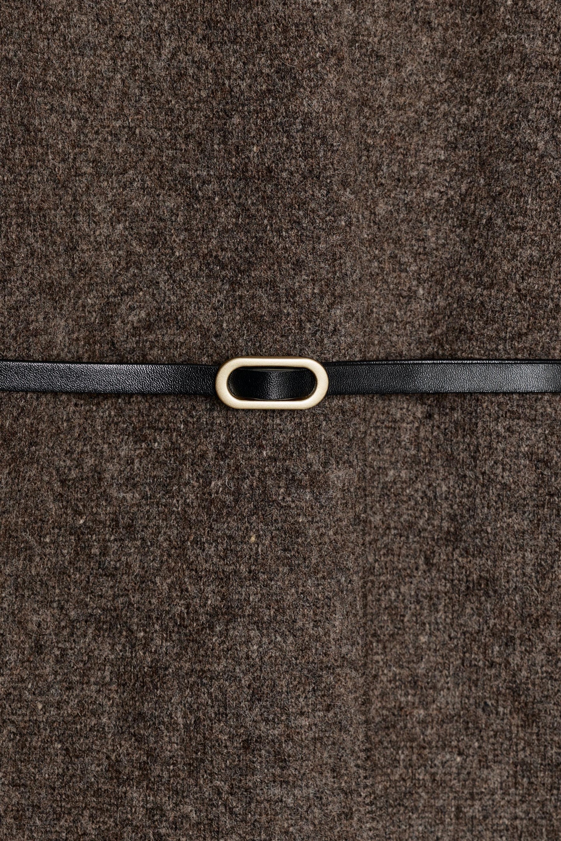 Wool Belted Cardigan