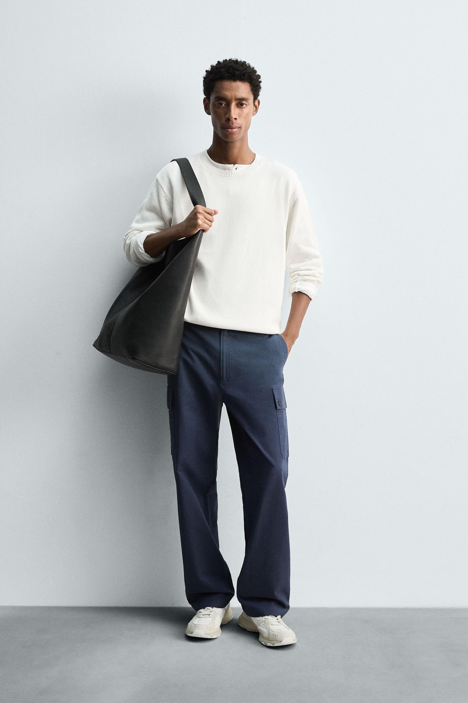 COTTON-HEMP SWEATER - Image 1