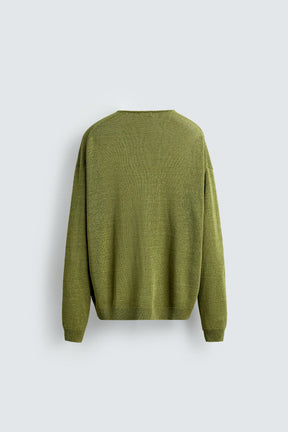 LINEN BLEND CARDIGAN - Image 8