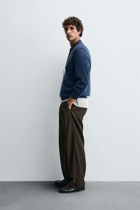 WOOL BLEND KNIT POLO SHIRT - Image 4