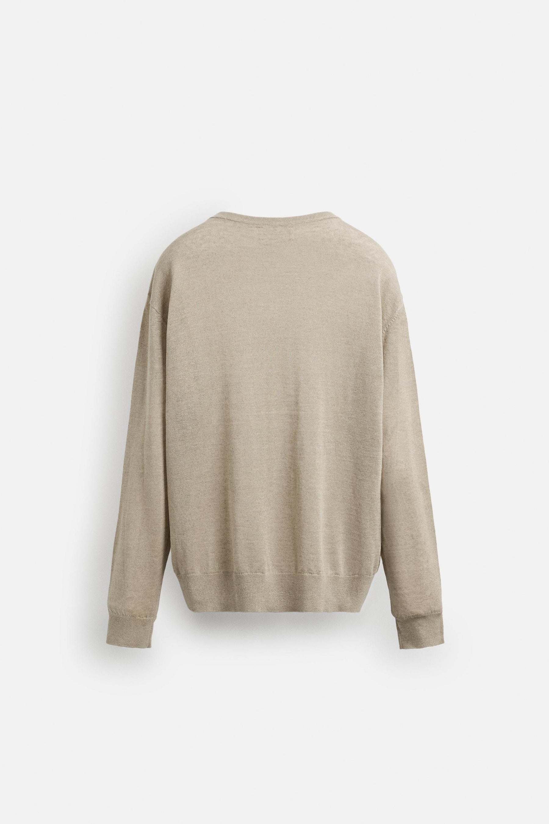 LIGHTWEIGHT LINEN SWEATER - Image 7
