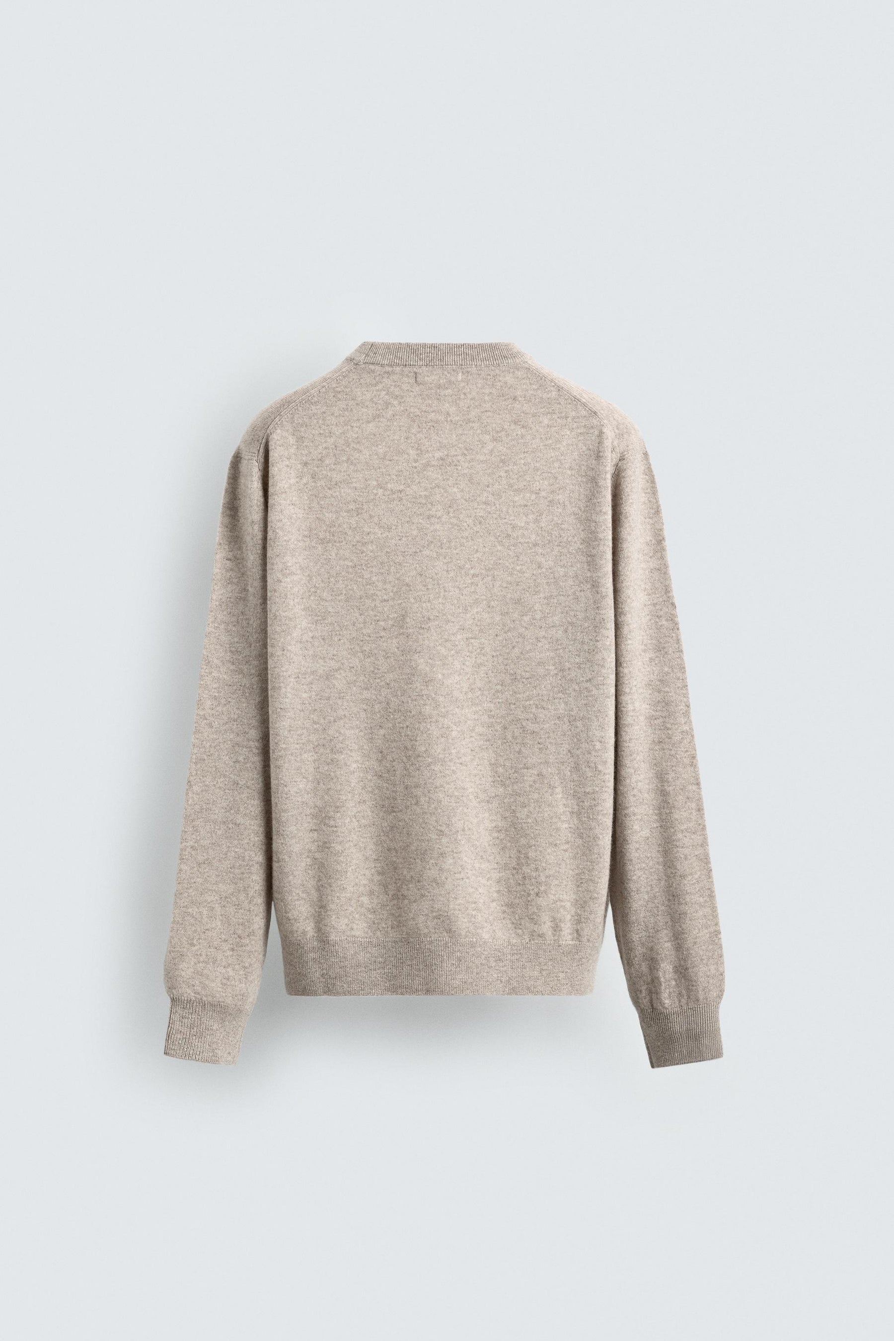 LIGHTWEIGHT WOOL - CASHMERE JUMPER - Image 7