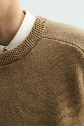 DOUBLE-FACED WOOL JUMPER - Image 5