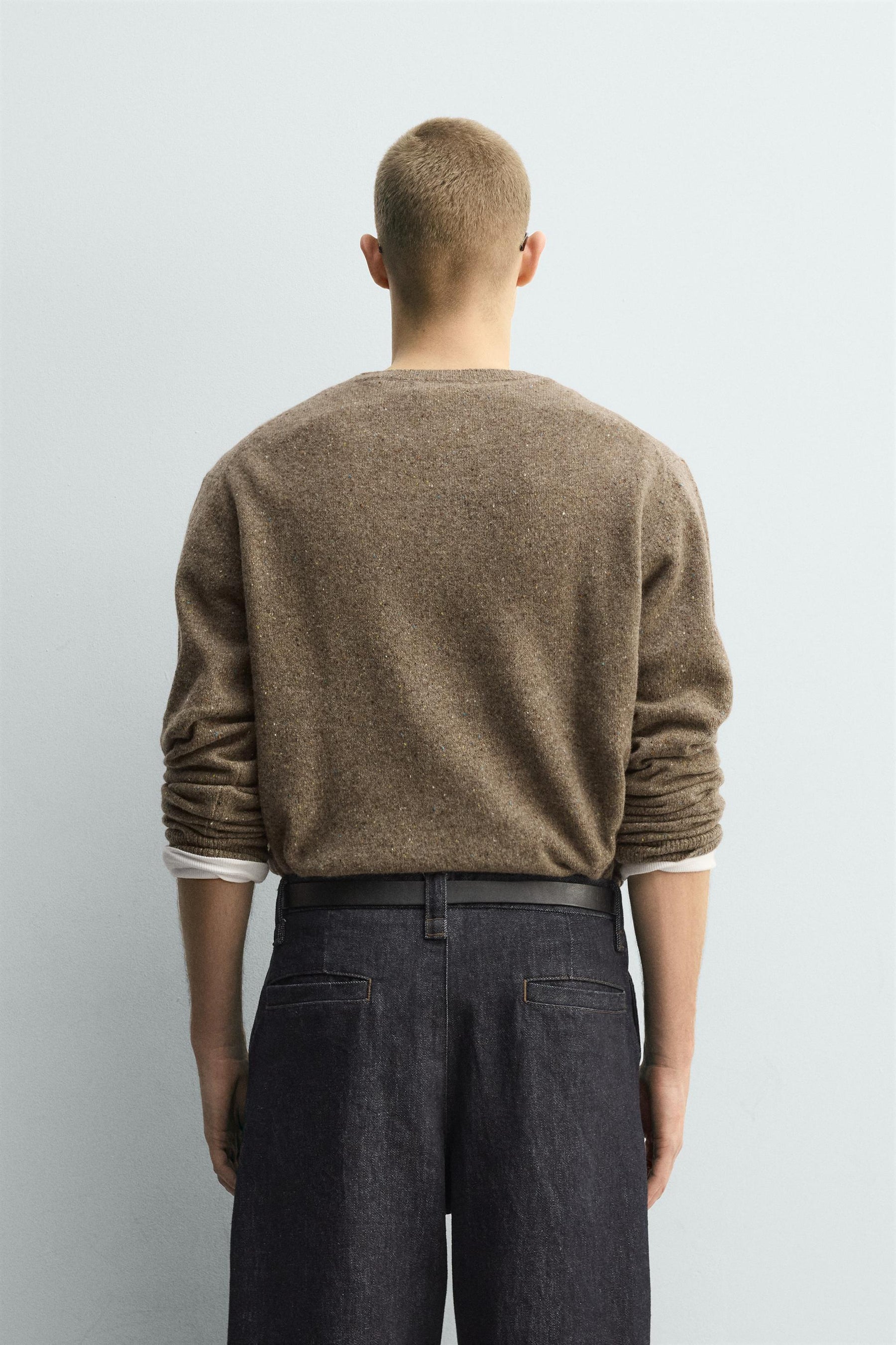 Wool Buttoned Pullover