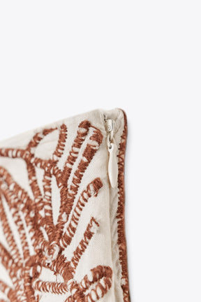 Floral Embroidery Mini Skirt