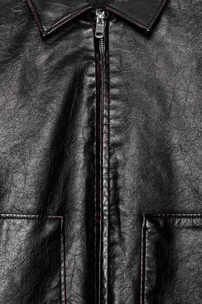 Faux Leather Jacket