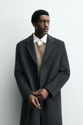 REGULAR FIT WOOL COAT - Image 2