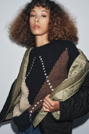 Reversible Quilted Fashion Jacket