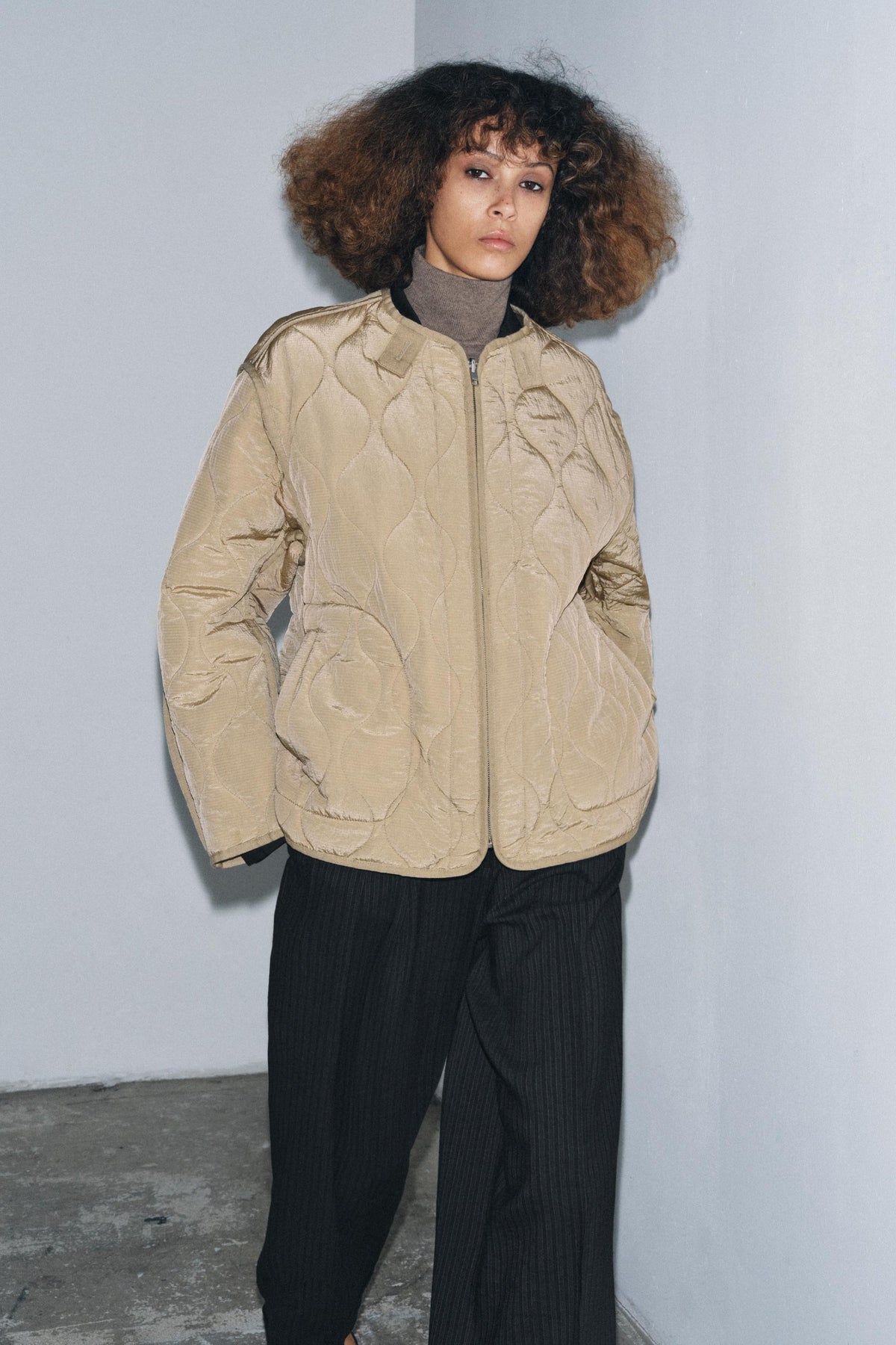 ZW COLLECTION REVERSIBLE QUILTED JACKET - Image 2