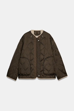 ZW COLLECTION REVERSIBLE QUILTED JACKET - Image 9