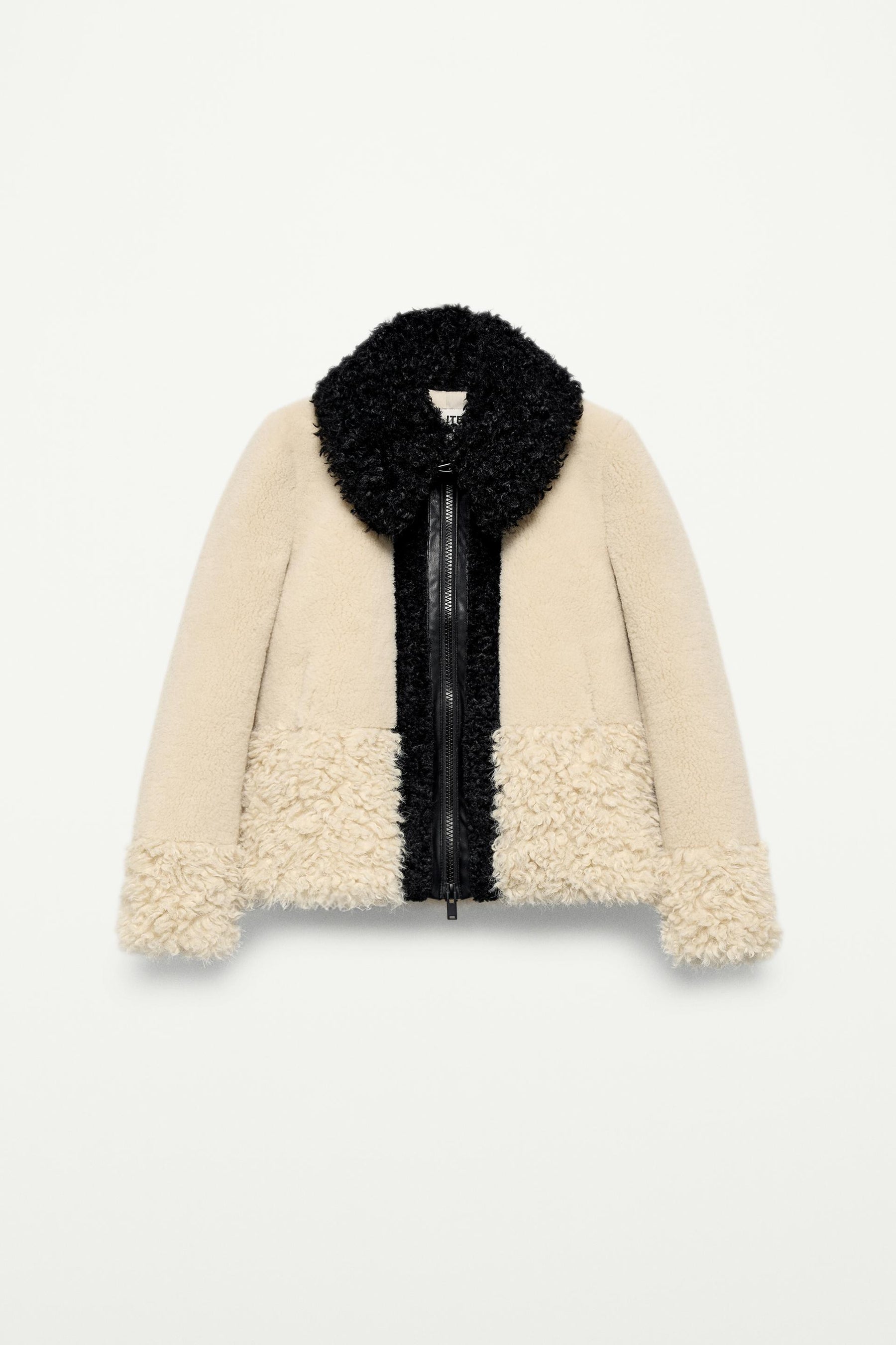Faux Fur Patchwork Jacket