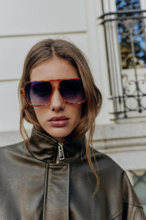 Faux Leather Bomber Jacket