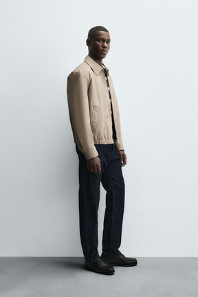 REGULAR FIT COTTON JACKET - Image 4