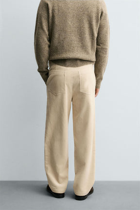 REGULAR FIT CORDUROY TROUSERS - Image 3
