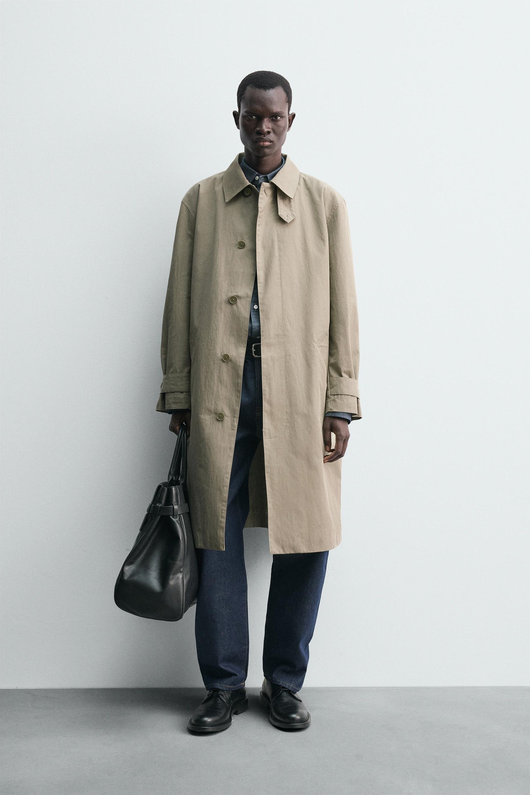WATER-REPELLENT TRENCH COAT - Image 1