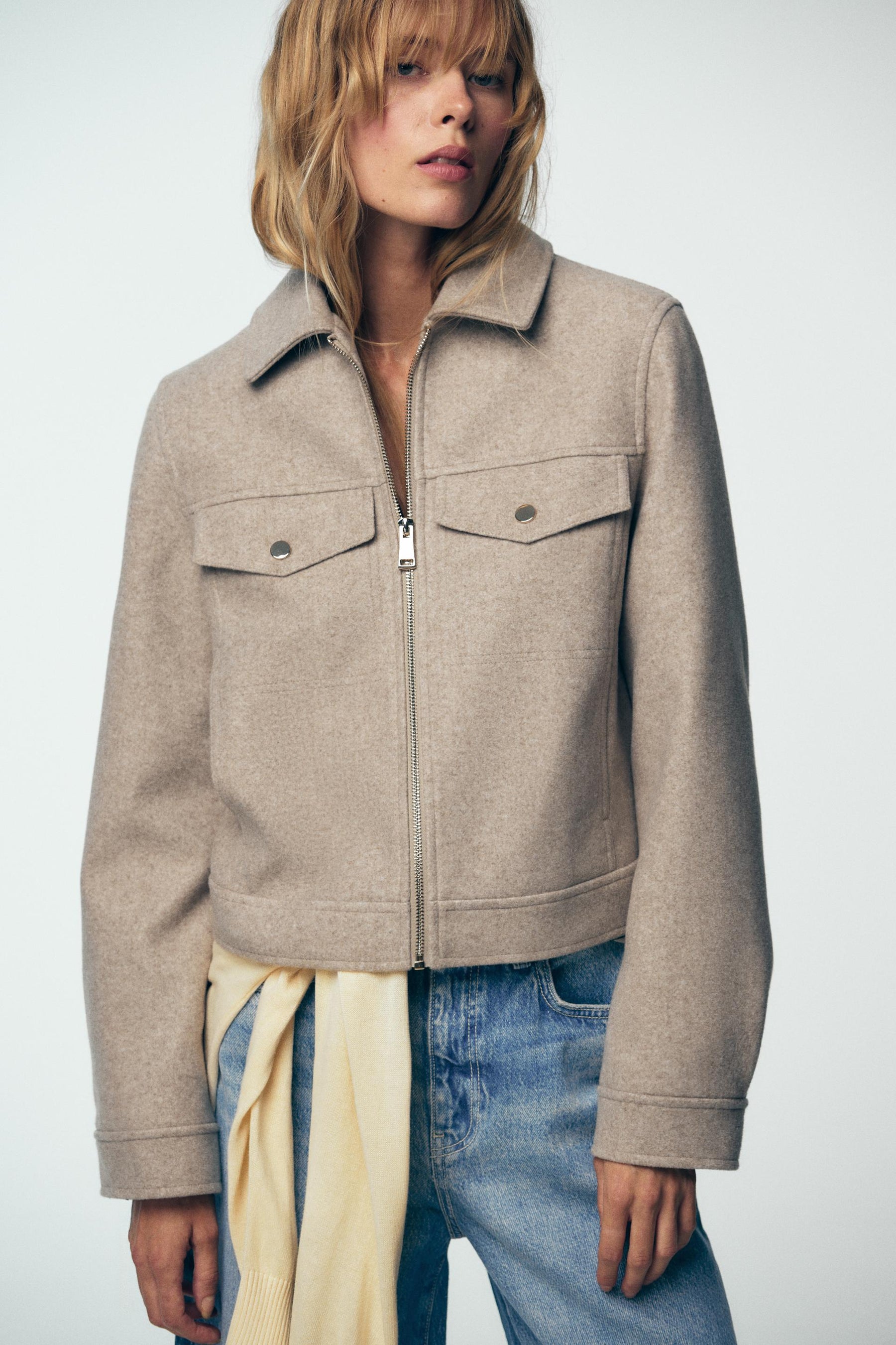 Soft Zip Fashion Jacket