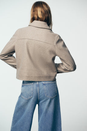 Soft Zip Fashion Jacket