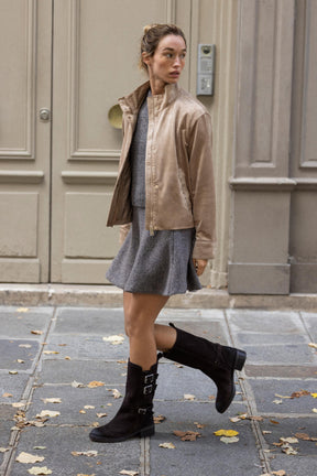 FAUX SUEDE JACKET - Image 4