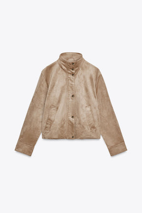 FAUX SUEDE JACKET - Image 6