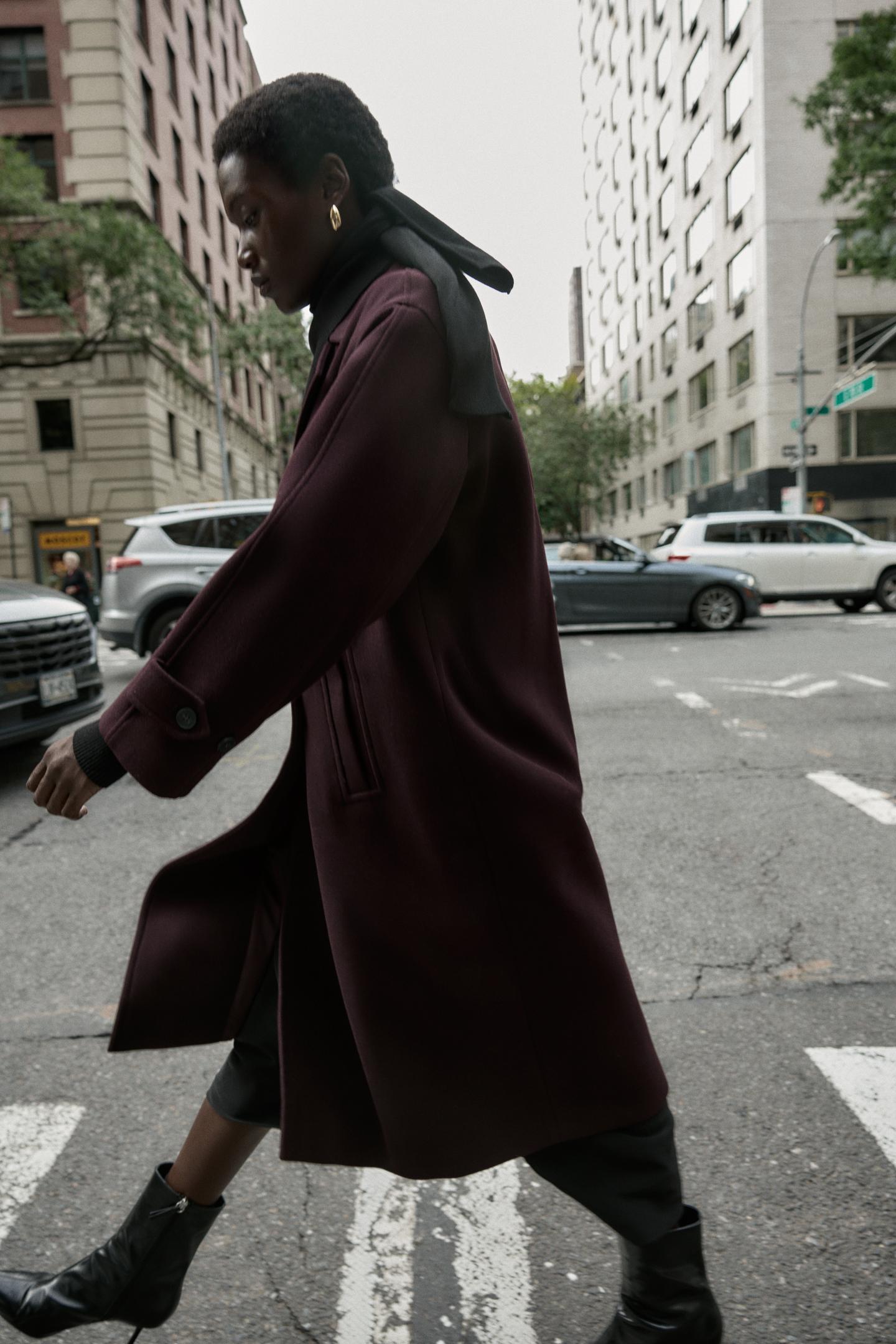 Weichen, iwwerdimensionéierte Mantel 