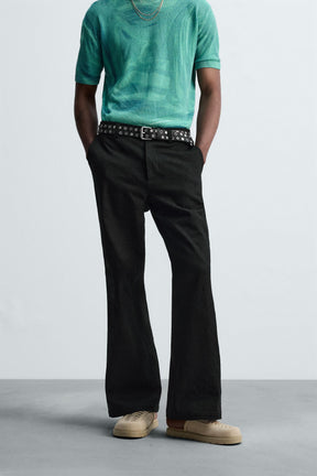 FLORAL EMBROIDERY TROUSERS - Image 2