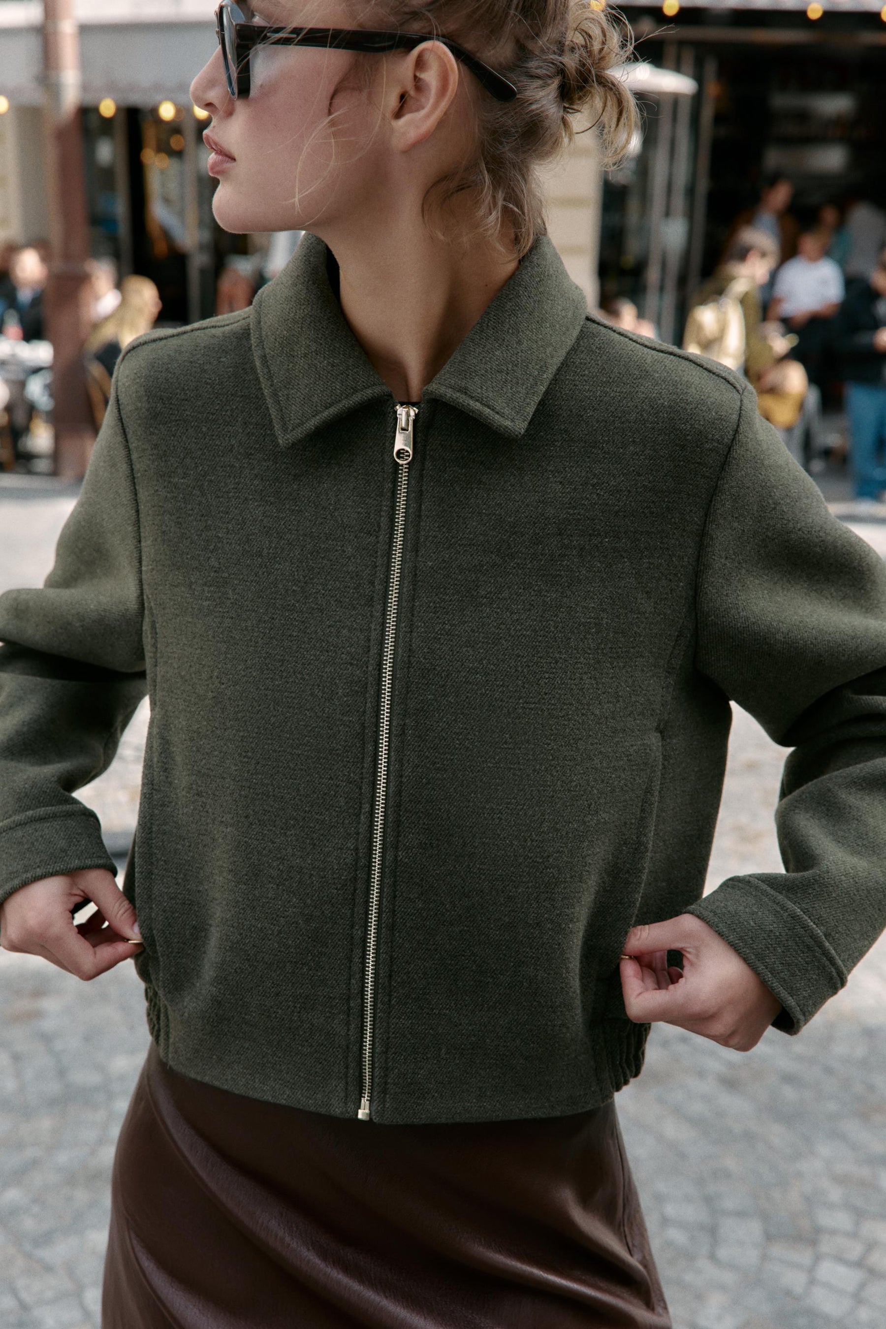 SOFT BOMBER JACKET - Image 3