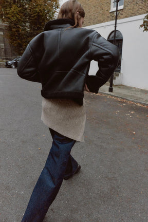 Faux Shearling Jacket