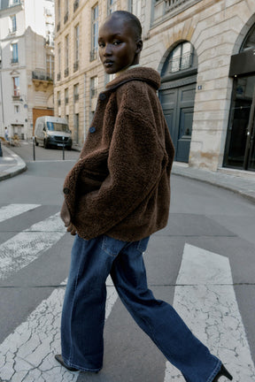 REVERSIBLE DOUBLE-FACED JACKET