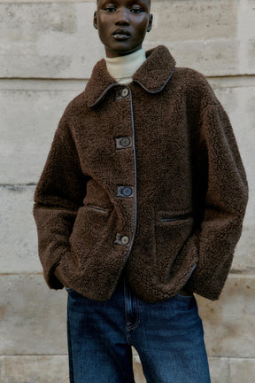 REVERSIBLE DOUBLE-FACED JACKET