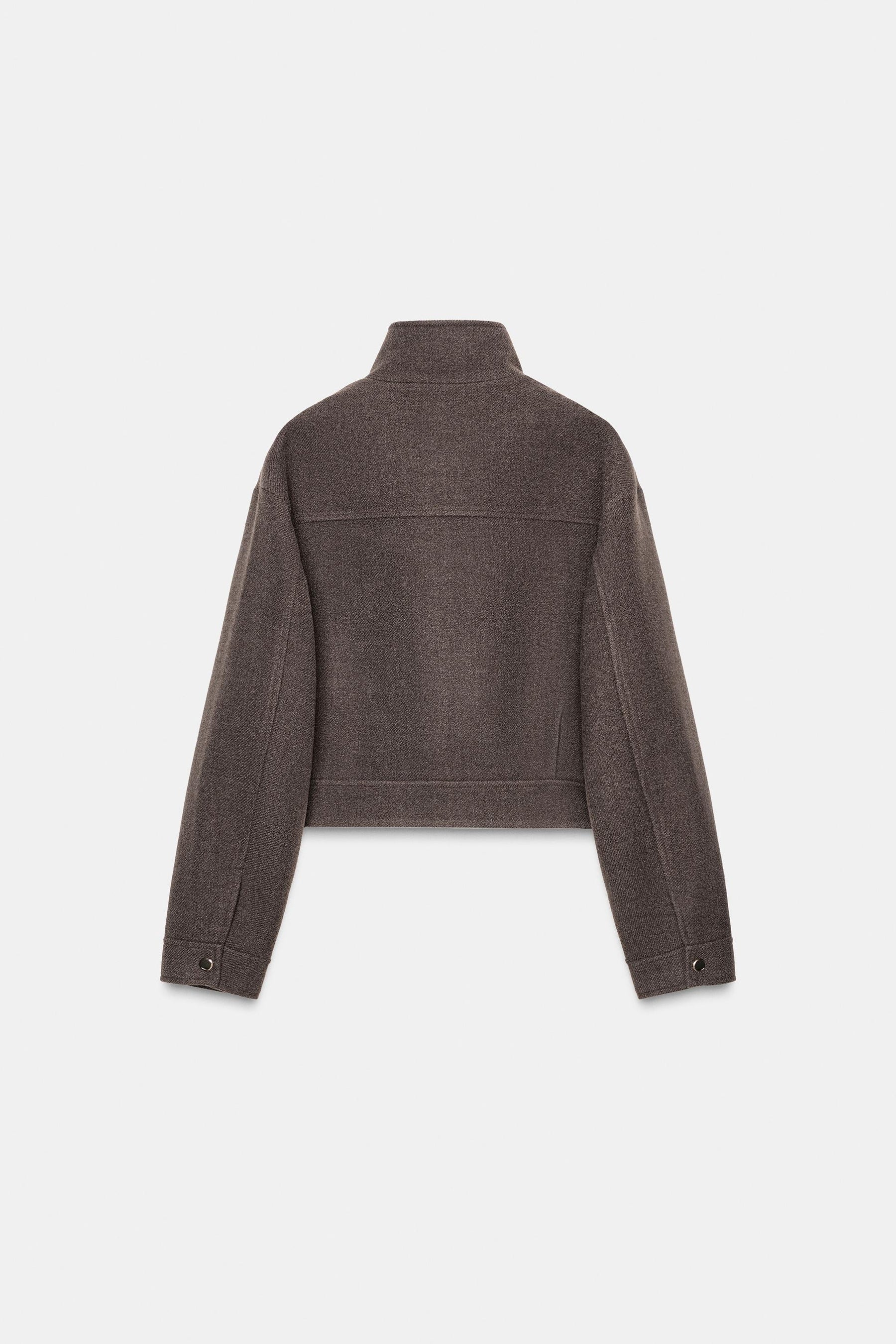 SOFT HIGH NECK JACKET - Image 7