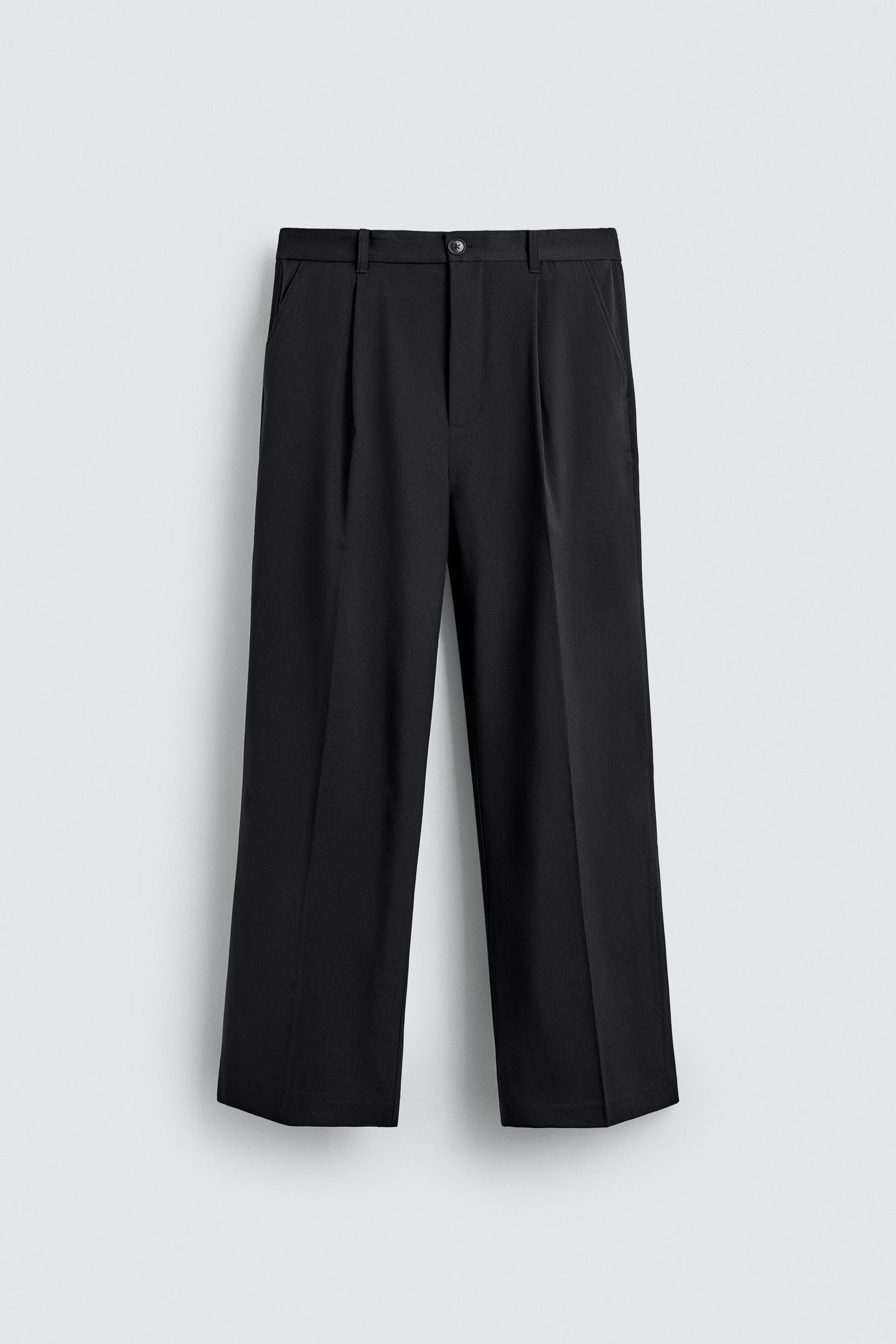 PLEATED TEXTURED TROUSERS - Image 7