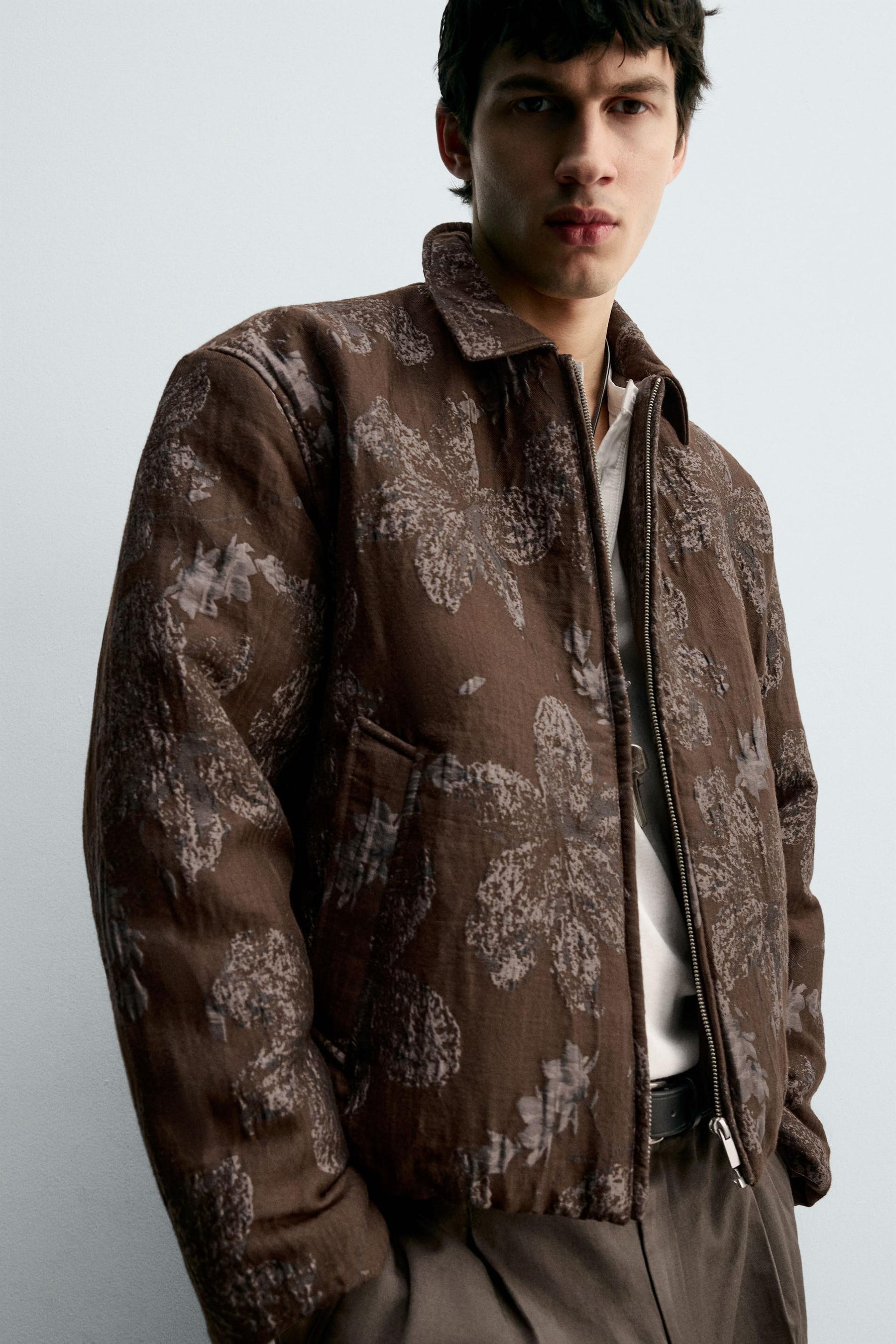 FLORAL JACQUARD JACKET - Image 6
